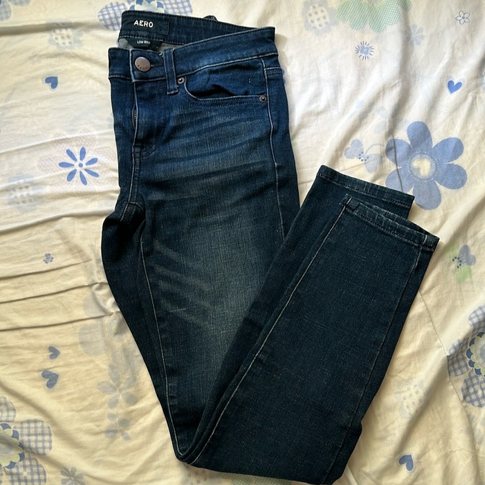 Aeropostale Women's Flex Effects Low-Rise Jegging
